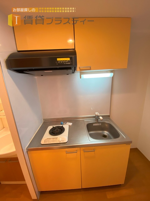 キッチン　１口コンロ設置済み