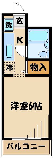 エスポワールメゾンの間取り写真