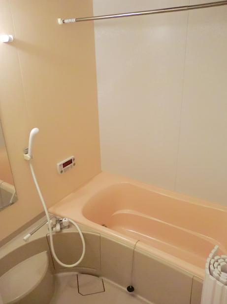 バス・シャワールーム　追焚付きのゆったりバスルーム