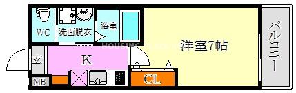 リアコートJR須磨鷹取の間取り写真