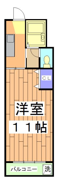 シュール西院の間取り写真