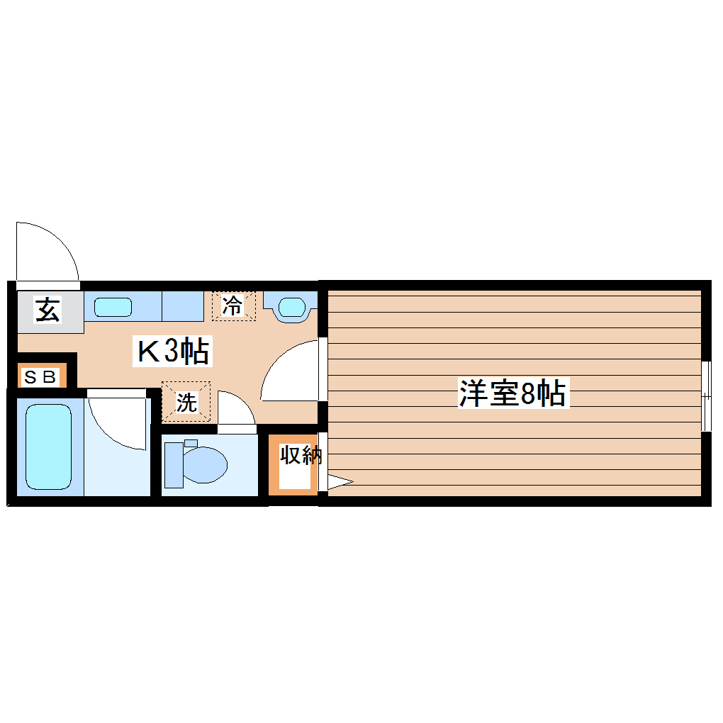 プランド河原町の間取り写真