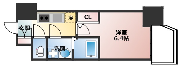 S-RESIDENCE新大阪WESTの間取り写真