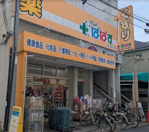 ドラックストア　どらっぐぱぱす 新江戸川橋店（ドラッグストア）まで293m