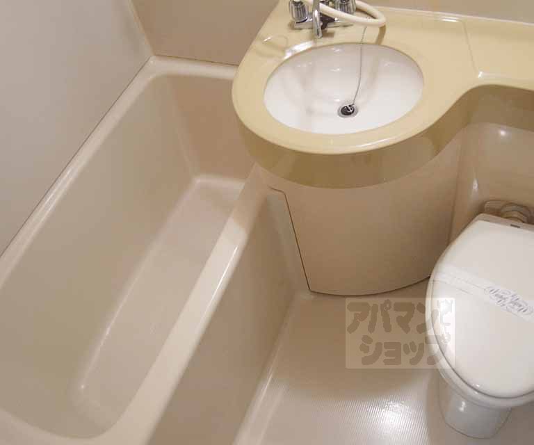 コーポ未麗等持院の風呂写真