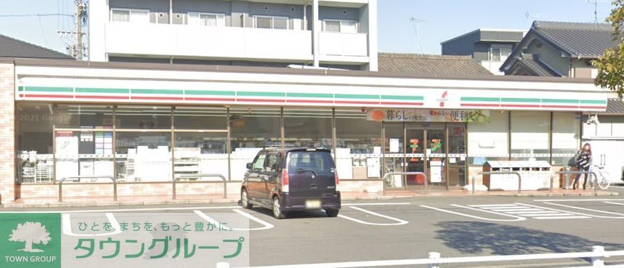 コンビニ　セブンイレブン名古屋柳瀬町1丁目店（コンビニ）まで200m
