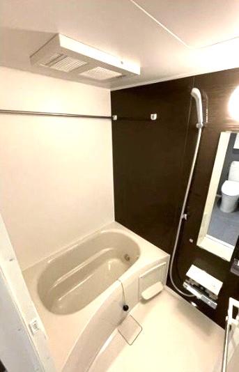東武亀戸線 亀戸水神駅 徒歩6分 15階建 築3年の風呂写真