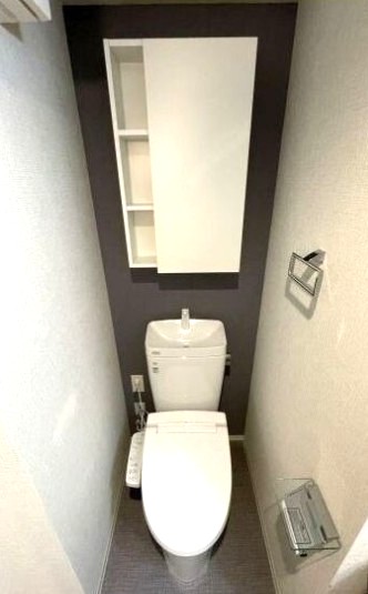 東武亀戸線 亀戸水神駅 徒歩6分 15階建 築3年のトイレ写真