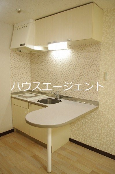 キッチン　1口IHコンロ付☆※参考画像
