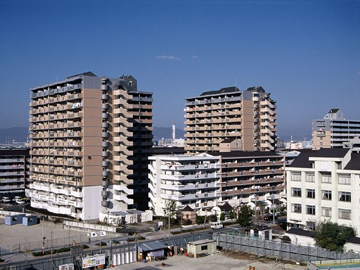 UR高見フローラルタウン四番街の外観写真