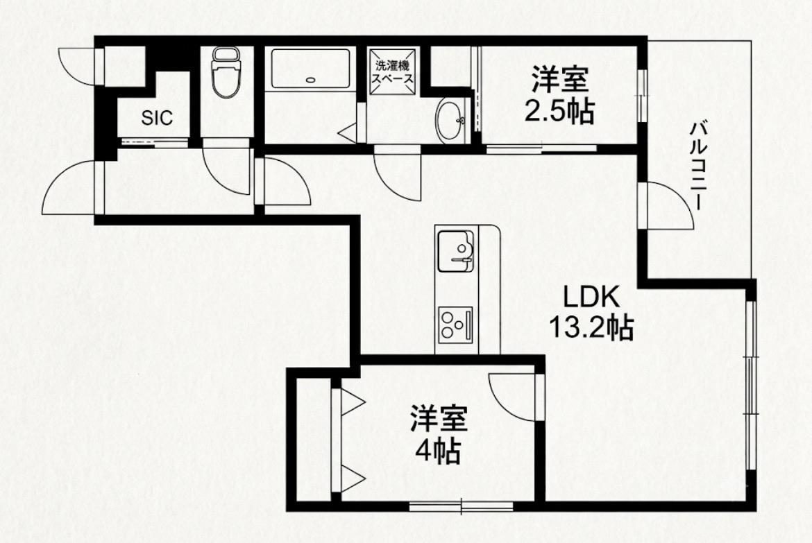 MODERN EIGHT 高宮lietoの間取り写真