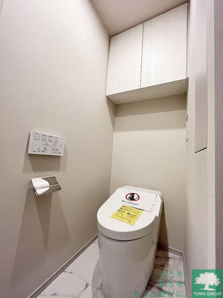 東急池上線 荏原中延駅 徒歩1分 13階建 築4年のトイレ写真