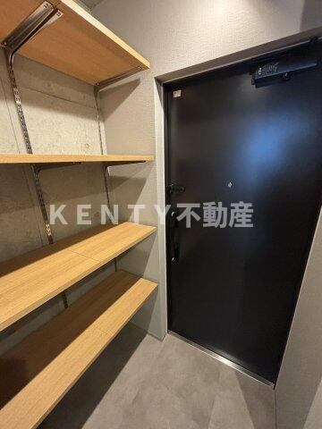 収納　たっぷりとした収納スペースです