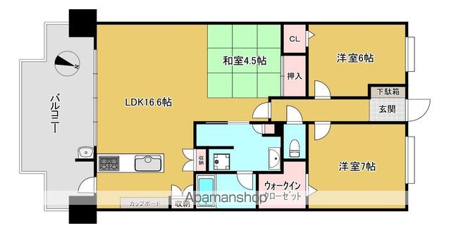 アーバンパレス九大学研都市の間取り写真
