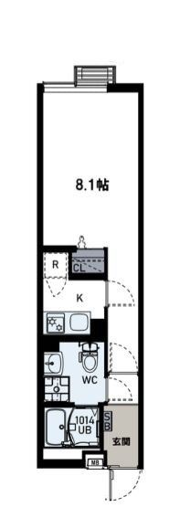 Comfy Kaminokidaiの間取り写真