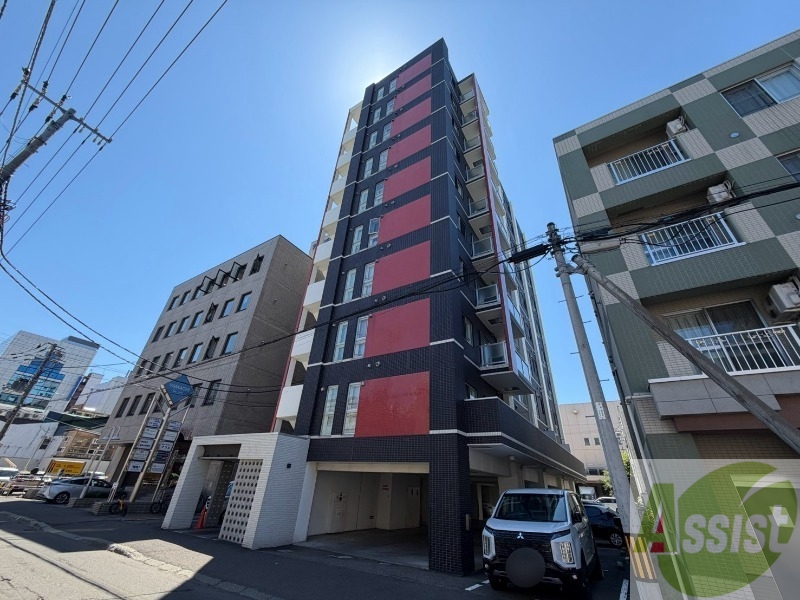 建物外観　札幌市西区琴似二条「プライマル札幌琴似」