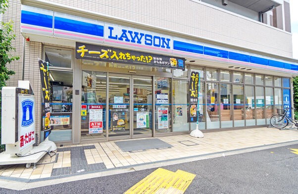 コンビニ　ローソン柿の木坂二丁目店（コンビニ）まで187m