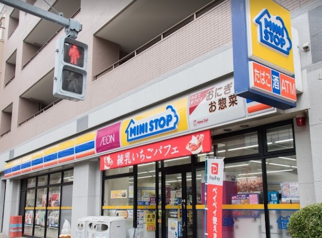 コンビニ　ミニストップ 元浅草３丁目店（コンビニ）まで447m