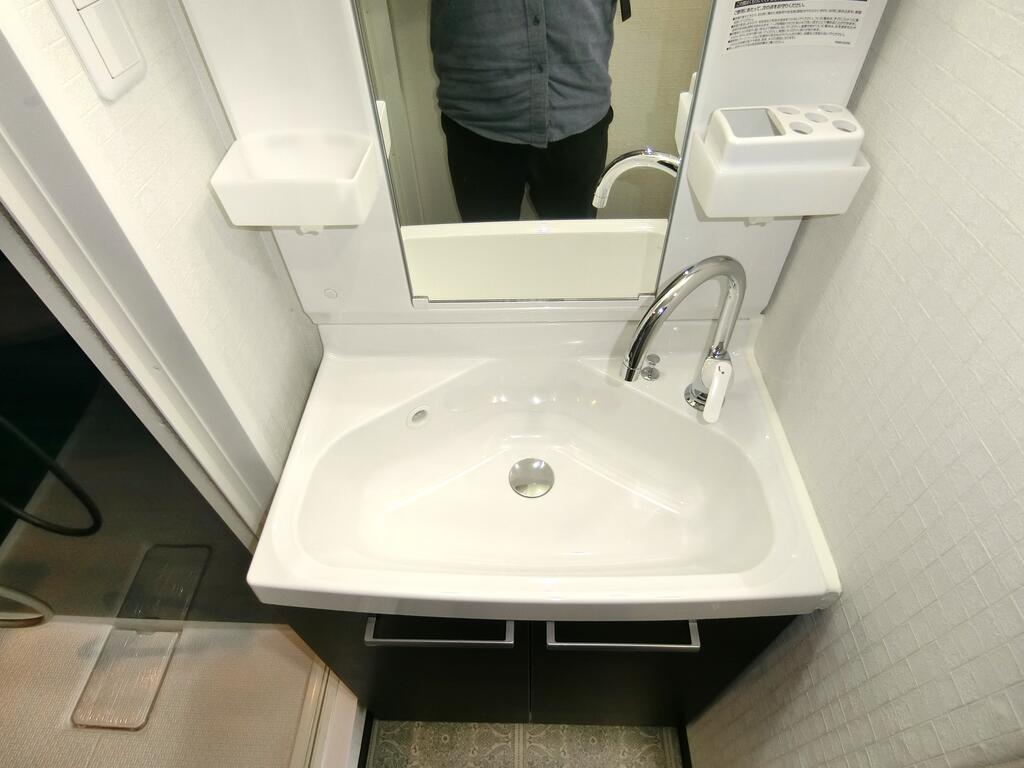 洗面設備　独立洗面所も備え付けております☆