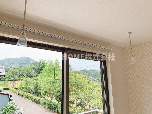 その他設備　室内物干しスペースです★