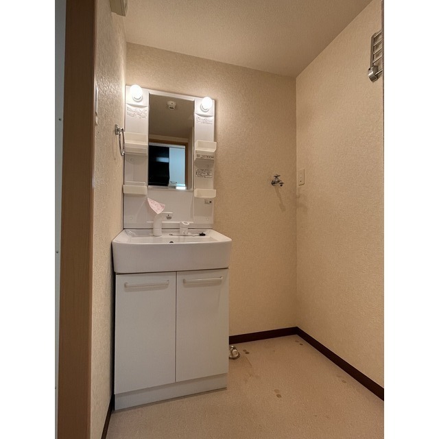 洗面設備　別部屋のお写真です。