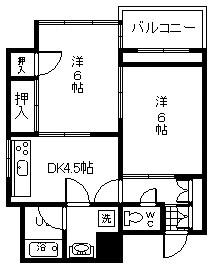 プレジデント山代の間取り