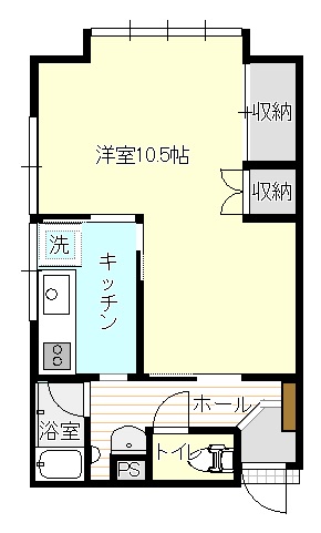 コーポアルットの間取り