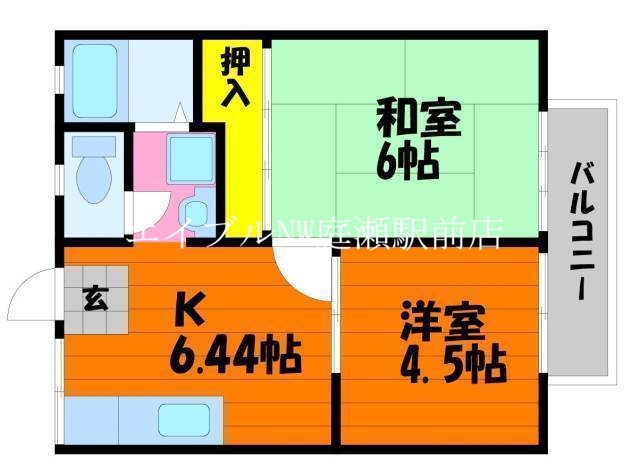 コーポ富井の間取り