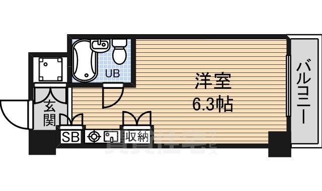 朝日プラザ名古屋ターミナルスクエアの間取り