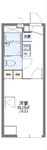 レオパレスギオン２１の間取り