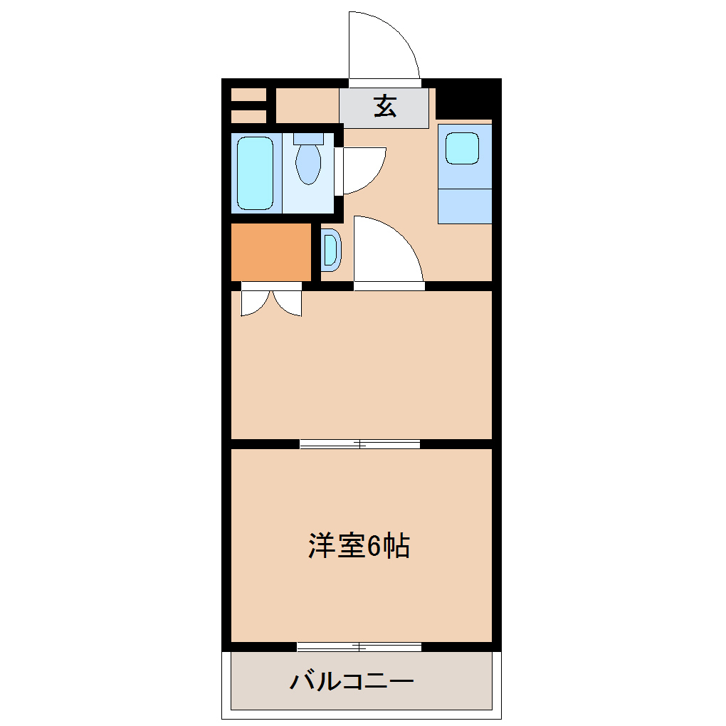 アーバングリーン六本松の間取り