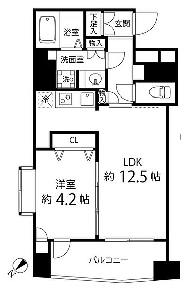 レニール本駒込の間取り