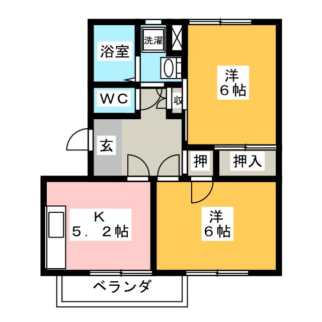 ラ　フォーレ星見ヶ丘IIの間取り