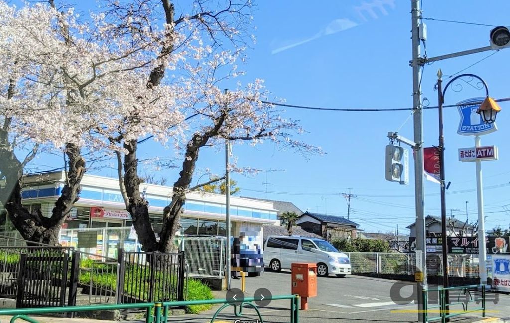 【東大和市狭山のアパートのコンビニ】