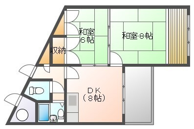 洞爺湖カトレアの間取り