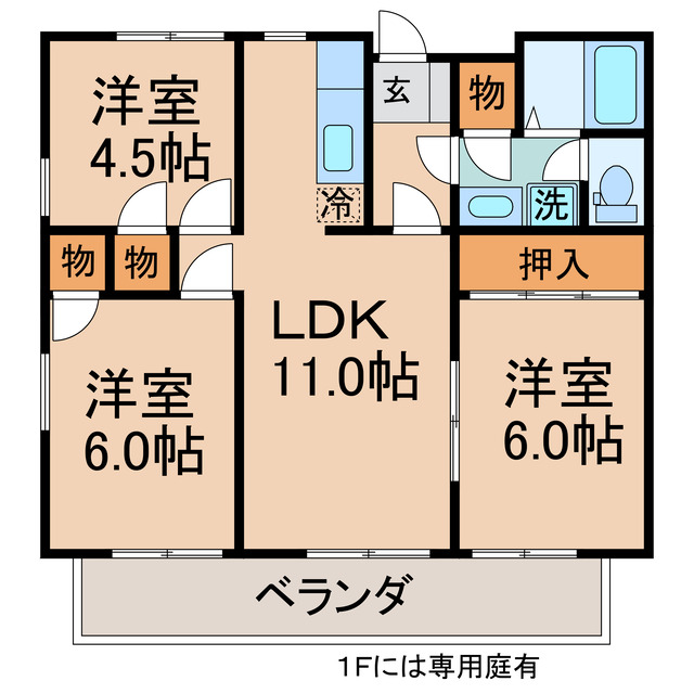 ガーデンヒルの間取り