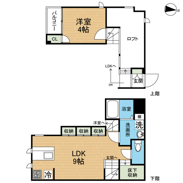 ＣＢ熊本サニーヒルの間取り