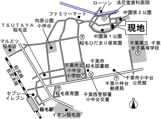 【千葉市稲毛区園生町のマンションのその他】