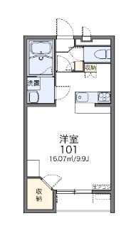 レオパレスK&Mサンロードの間取り