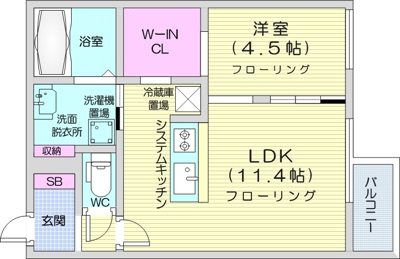 TN37の間取り