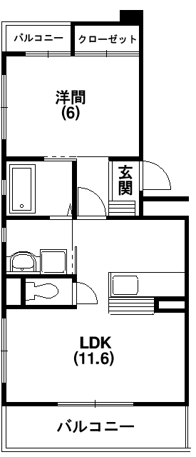 グレイスIIの間取り