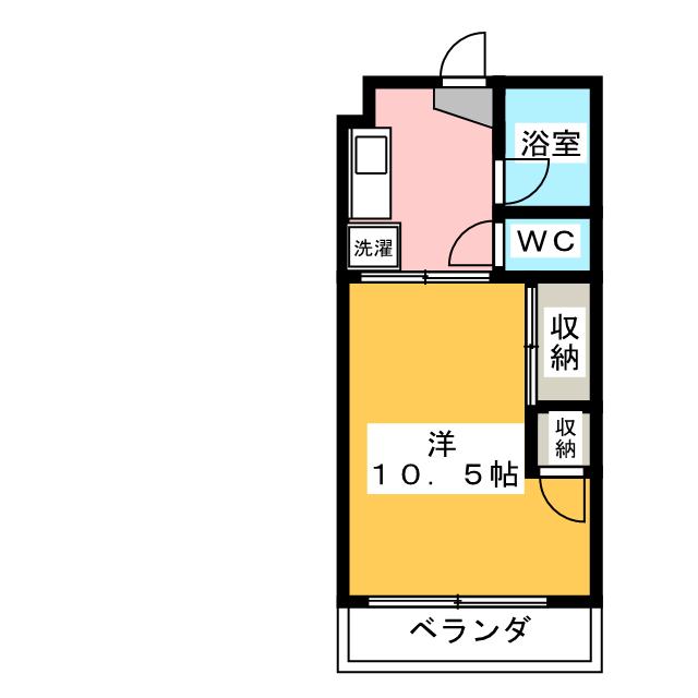 タカノマンションＡの間取り