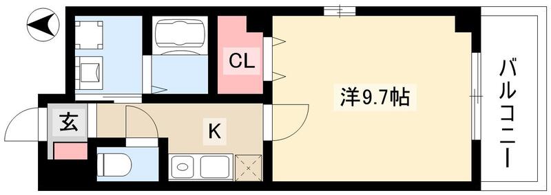 Comfort八田の間取り