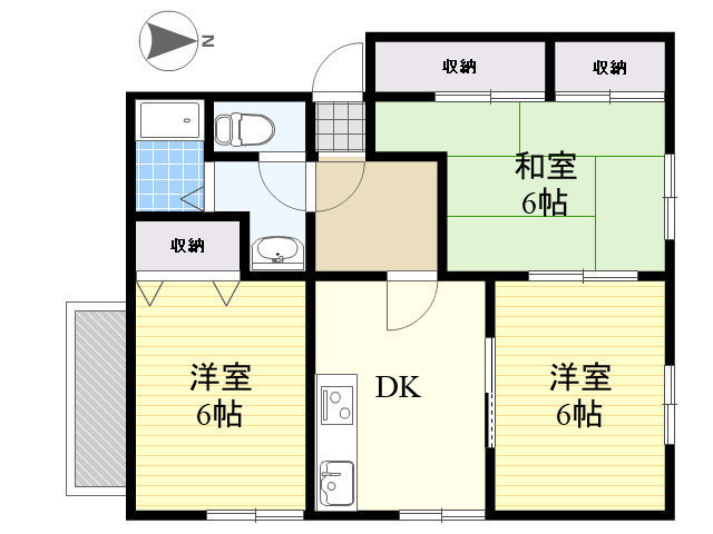 フレンドリープラザの間取り