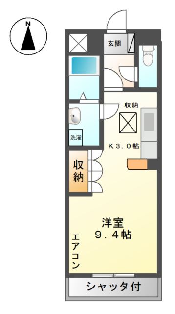 ポプラ　ハウスの間取り