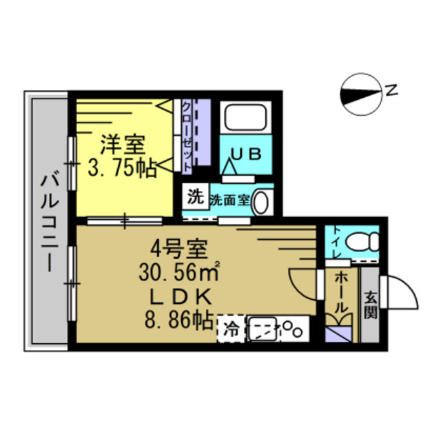 メゾン・ド・Plum新松戸の間取り