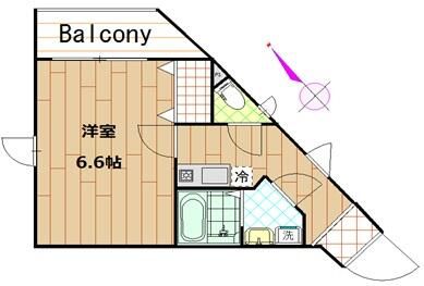 ａｙａ　ｓｕｉｄｏｕｂａｓｈｉの間取り