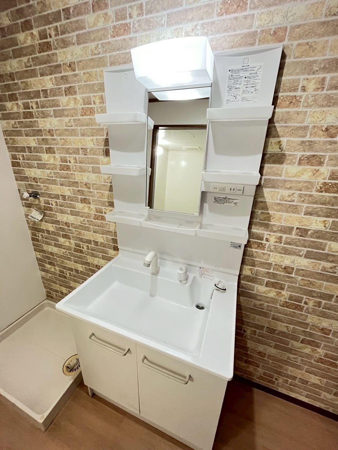 洗面設備　独立洗面台