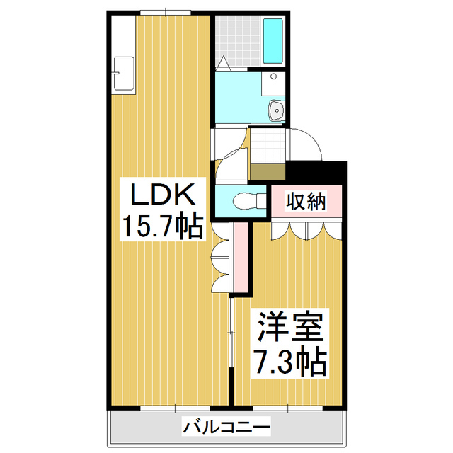 フォレストセレブ弐番館の間取り