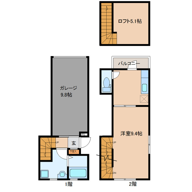 SHIOGAMA　BASEの間取り